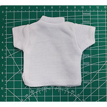 1:6 Scale White T-Shirt